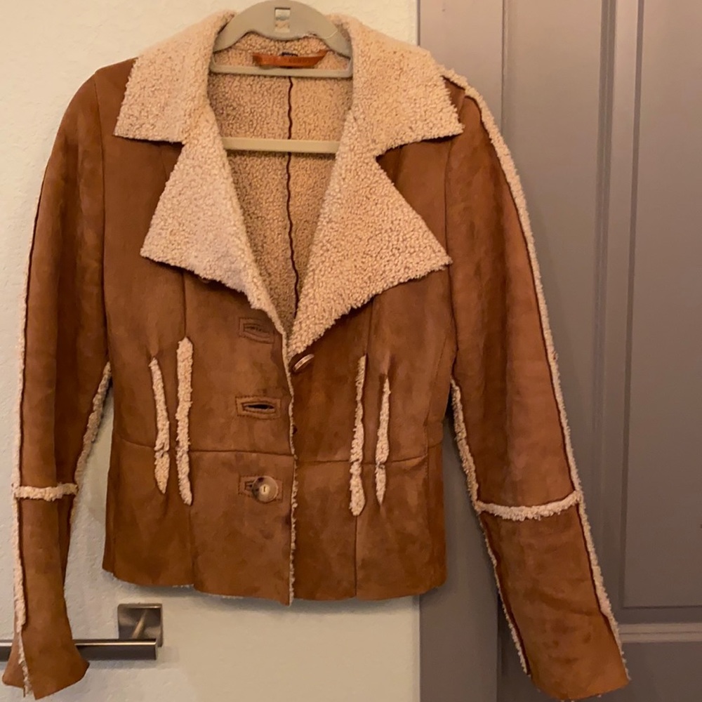 Audrey Talbott Shearling Jacket, size S